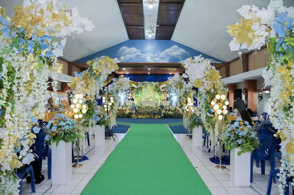 Dekorasi pernikahan oleh Vicca Sera Wedding Organizer
